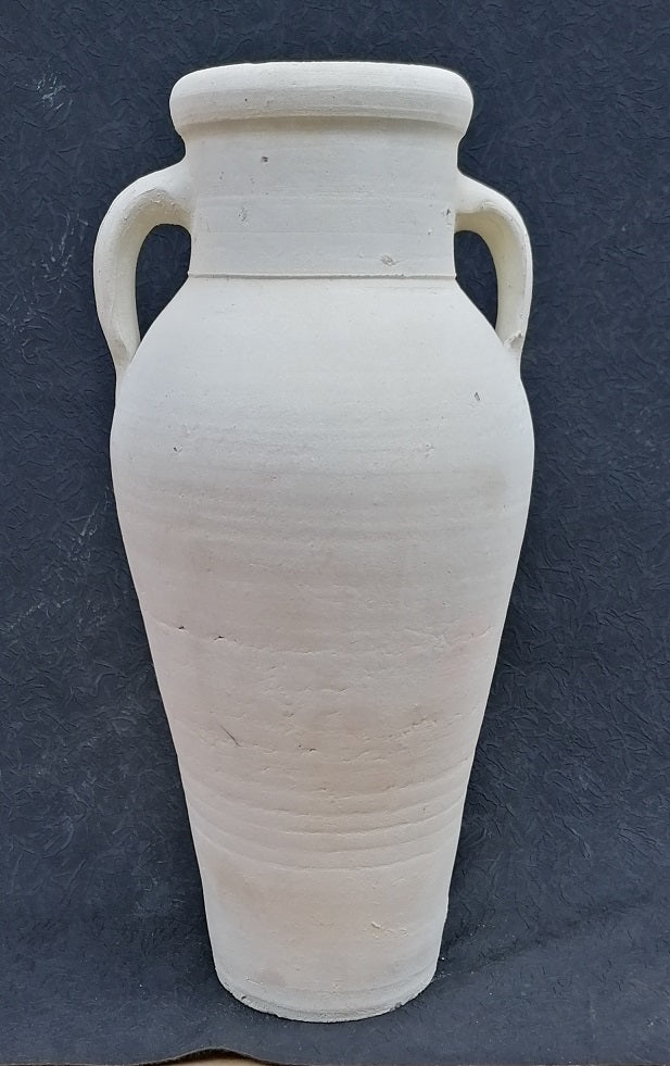 Amphore ca. 60 cm hoch mit 2 Henkeln aus Terracotta, Deko, Vase